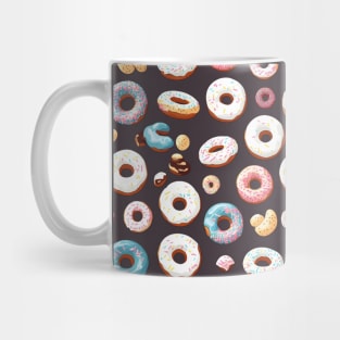 Deliciously Sweet Donut Pattern Design for Doughnut Lovers Mug